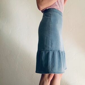 Downeast Denium High Waist Skirt – XS